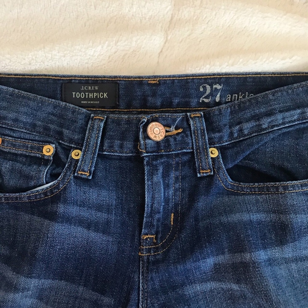 J.Crew Toothpick Ankle Jeans